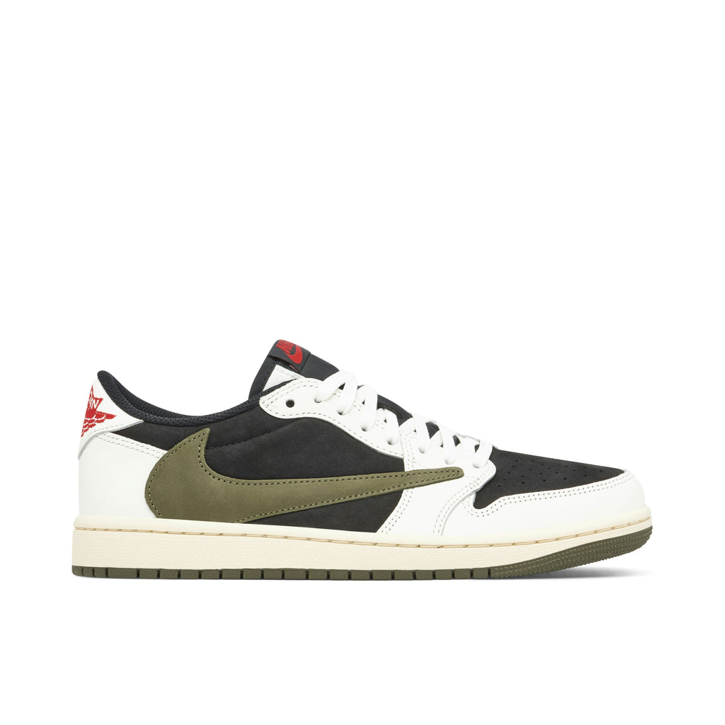 Women's AIR JORDAN 1 LOW OG SP X TRAVIS SCOTT OLIVE - product image from the listing.