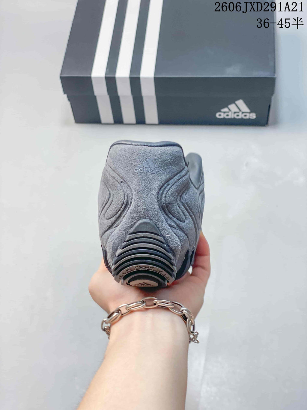 adidas Originals Ghost Sprint Sneakers in Gray 2606JXD291A21 - product image from the listing.