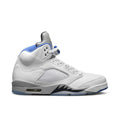 WHITE STEALTH - AIR JORDAN 5 RETRO 2021 - product image from the listing.
