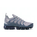 NIKE AIR VAPORMAX PLUS in WOLF GREY DARK GREY - product image from the listing.