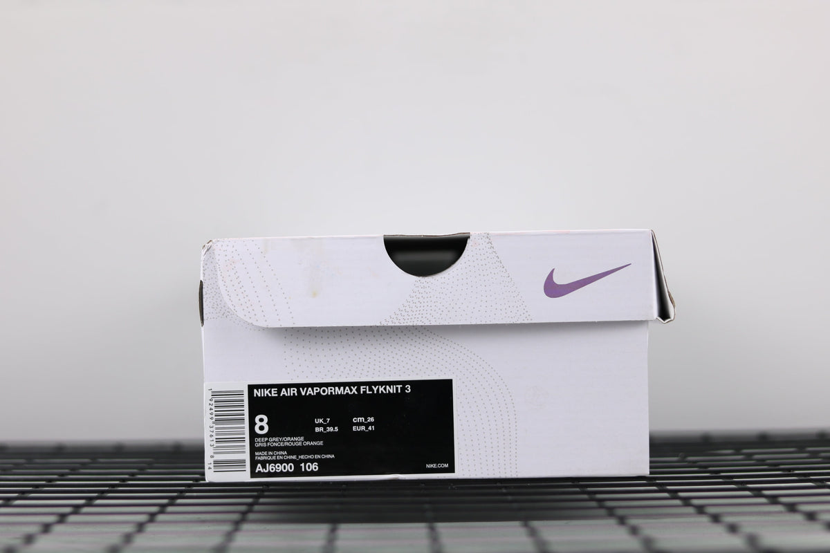 Nike Air VaporMax Flyknit 3 Shoes for Running AJ6900-106 - product image from the listing.
