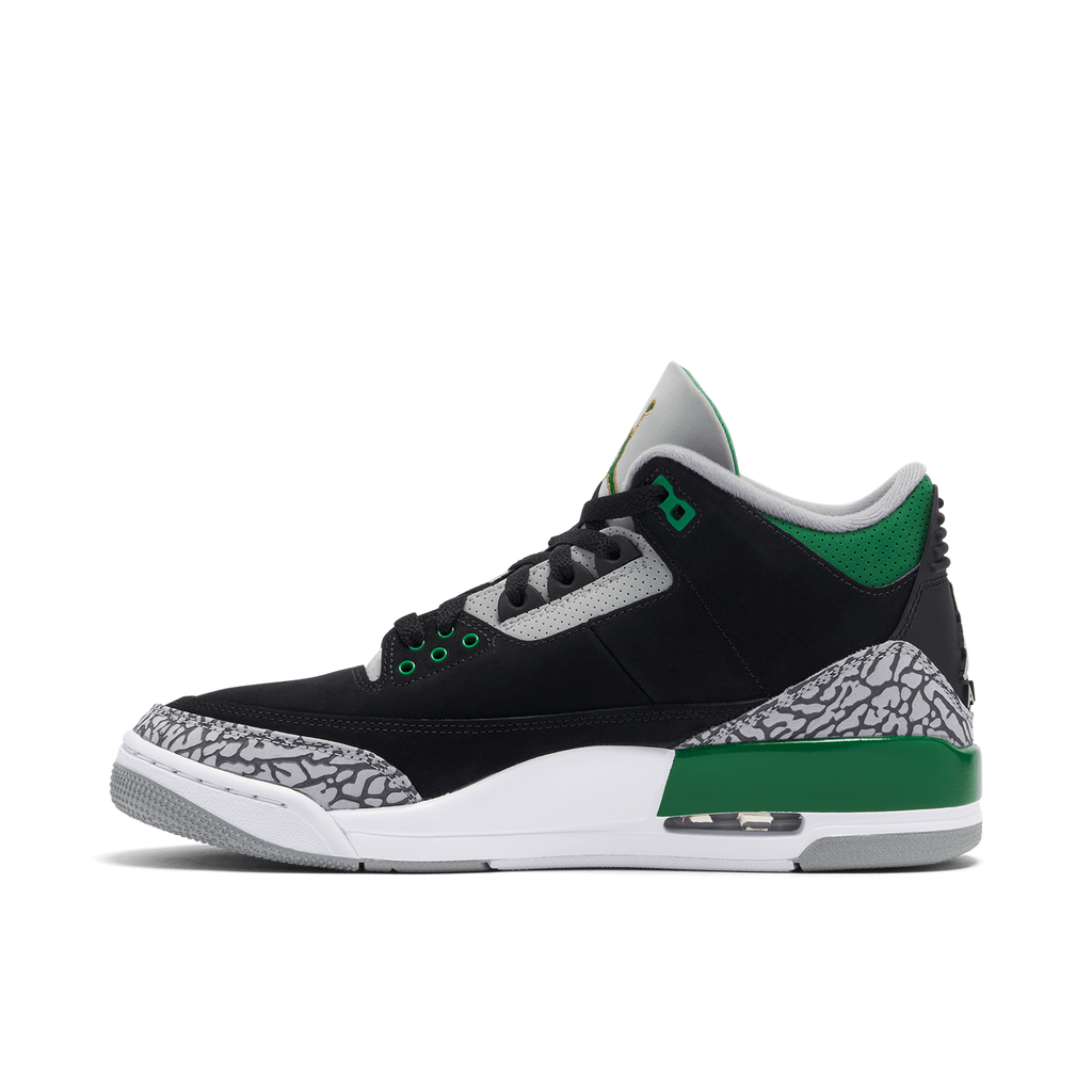 AIR JORDAN 3 PINE in GREEN - product image from the listing.