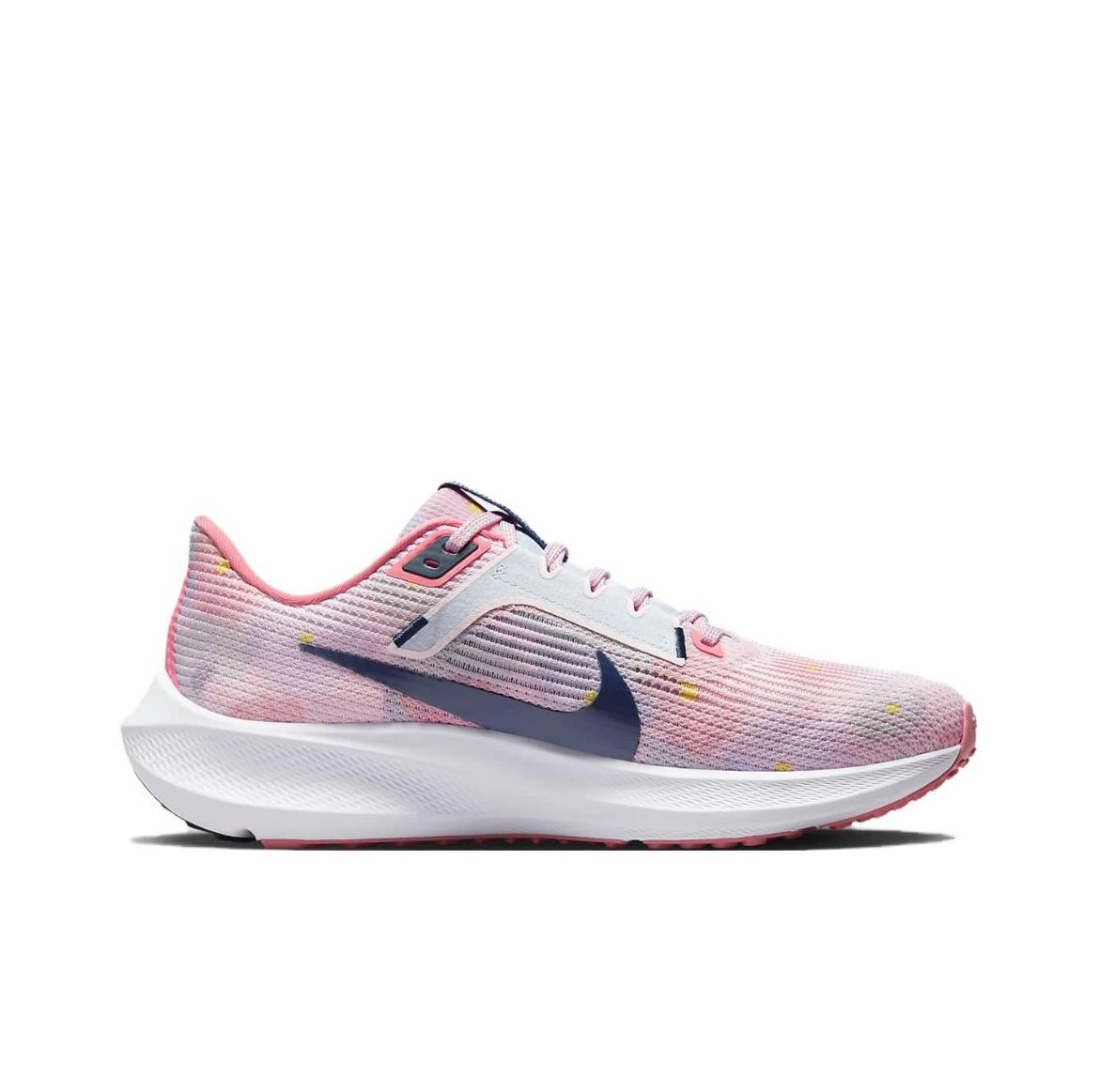Nike Air Zoom Pegasus 40 Running Shoes in Pink White DV7890-600 - product image from the listing.