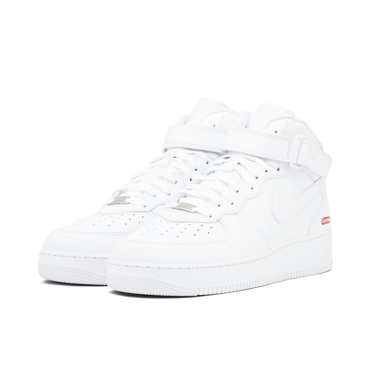 NIKE AIR FORCE 1 MID SUPREME in WHITE - product image from the listing.