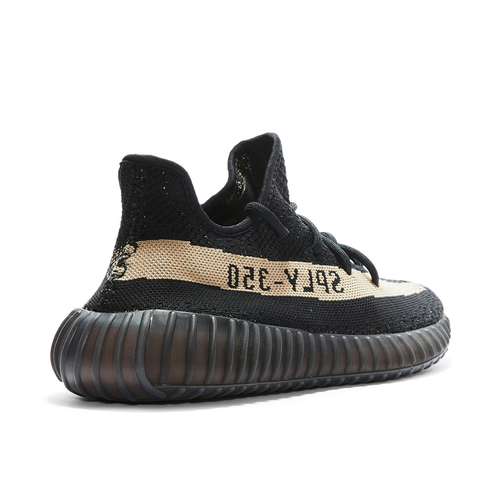 YEEZY BOOST 350 V2 in BLACK GREEN - product image from the listing.