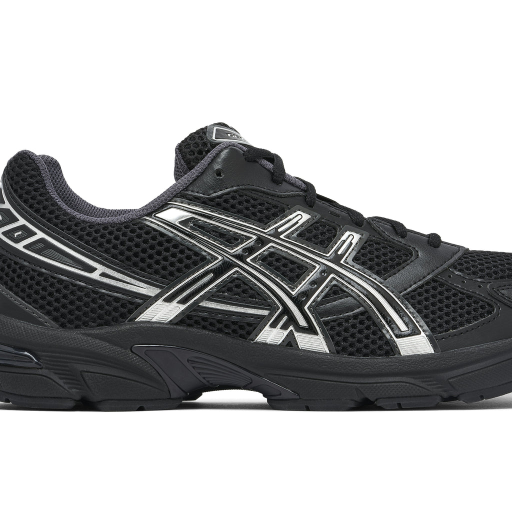 ASICS GEL-1130 in BLACK SILVER - product image from the listing.