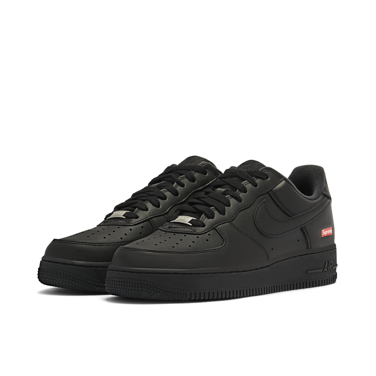 NIKE AIR FORCE 1 LOW SUPREME in BLACK - product image from the listing.