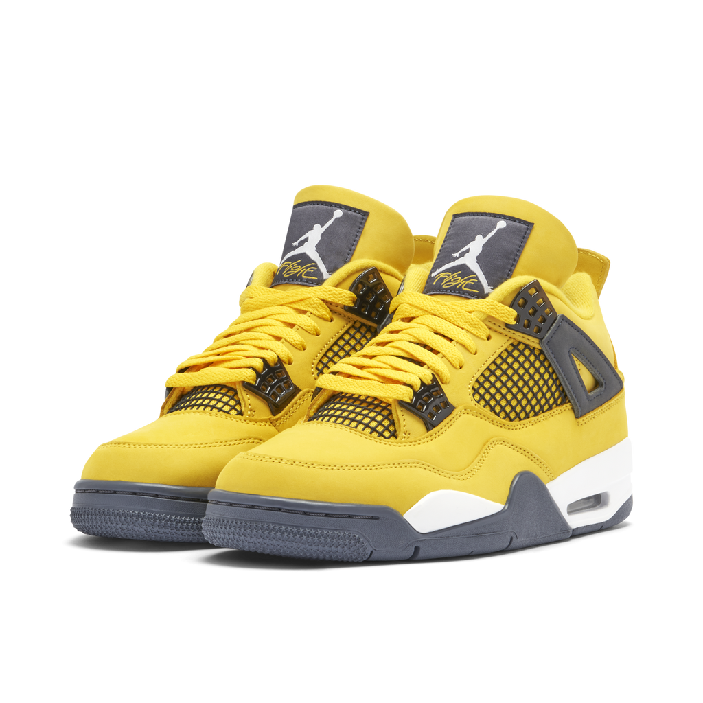 LIGHTNING - AIR JORDAN 4 RETRO 2021 - product image from the listing.