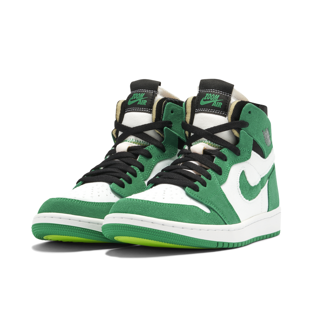 AIR JORDAN 1 HIGH ZOOM CMFT STADIUM in GREEN - product image from the listing.