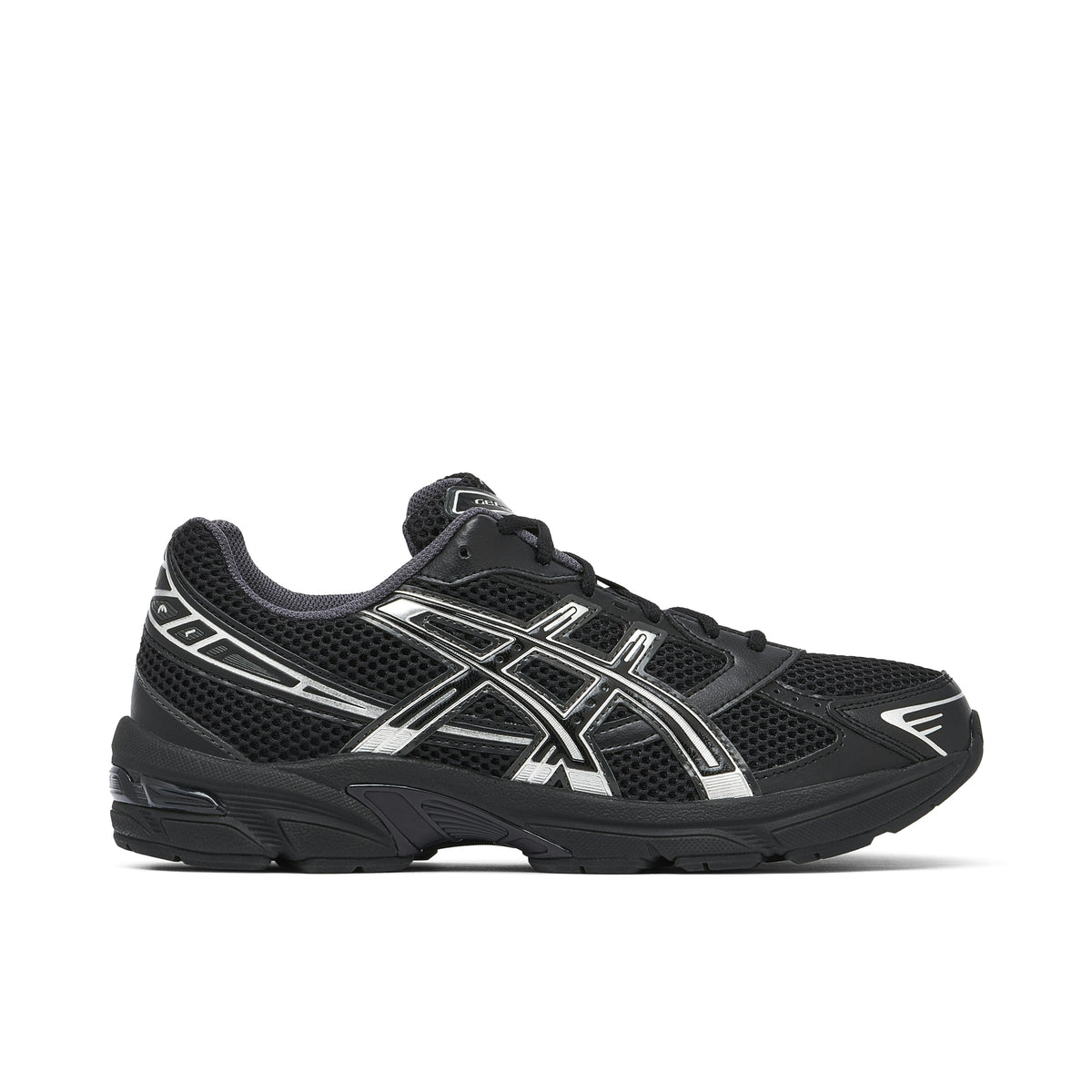 ASICS GEL-1130 in BLACK SILVER - product image from the listing.