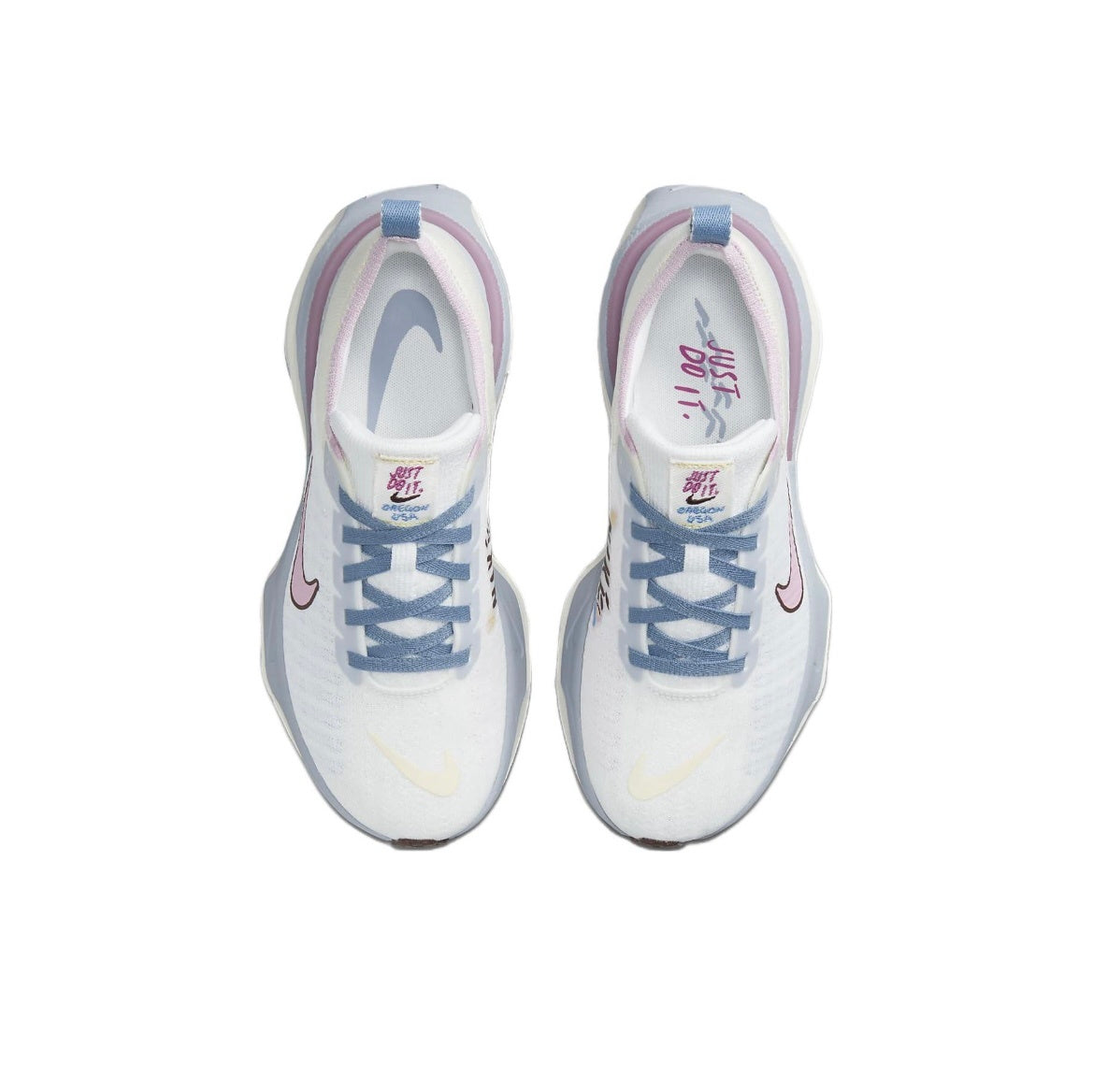 Nike ZoomX Invincible Run Flyknit 3 Running Shoes in Blue White FJ7727-161 - product image from the listing.
