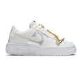 "White Gold Chain" Nike Air Force 1 Pixel Sneakers - product image from the listing.