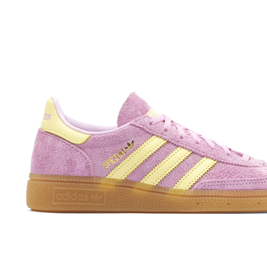 Women's Adidas Handball Spezial Bliss Lilac Yellow - product image from the listing.