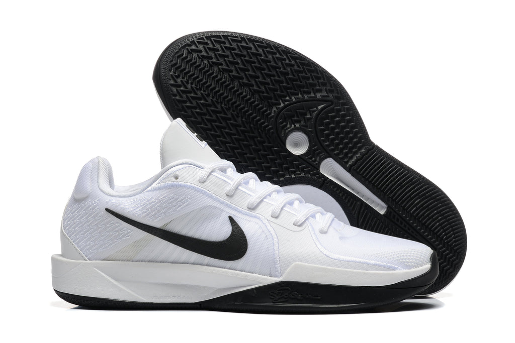 Nike Sabrina 2 Basketball Shoes in White Black - product image from the listing.