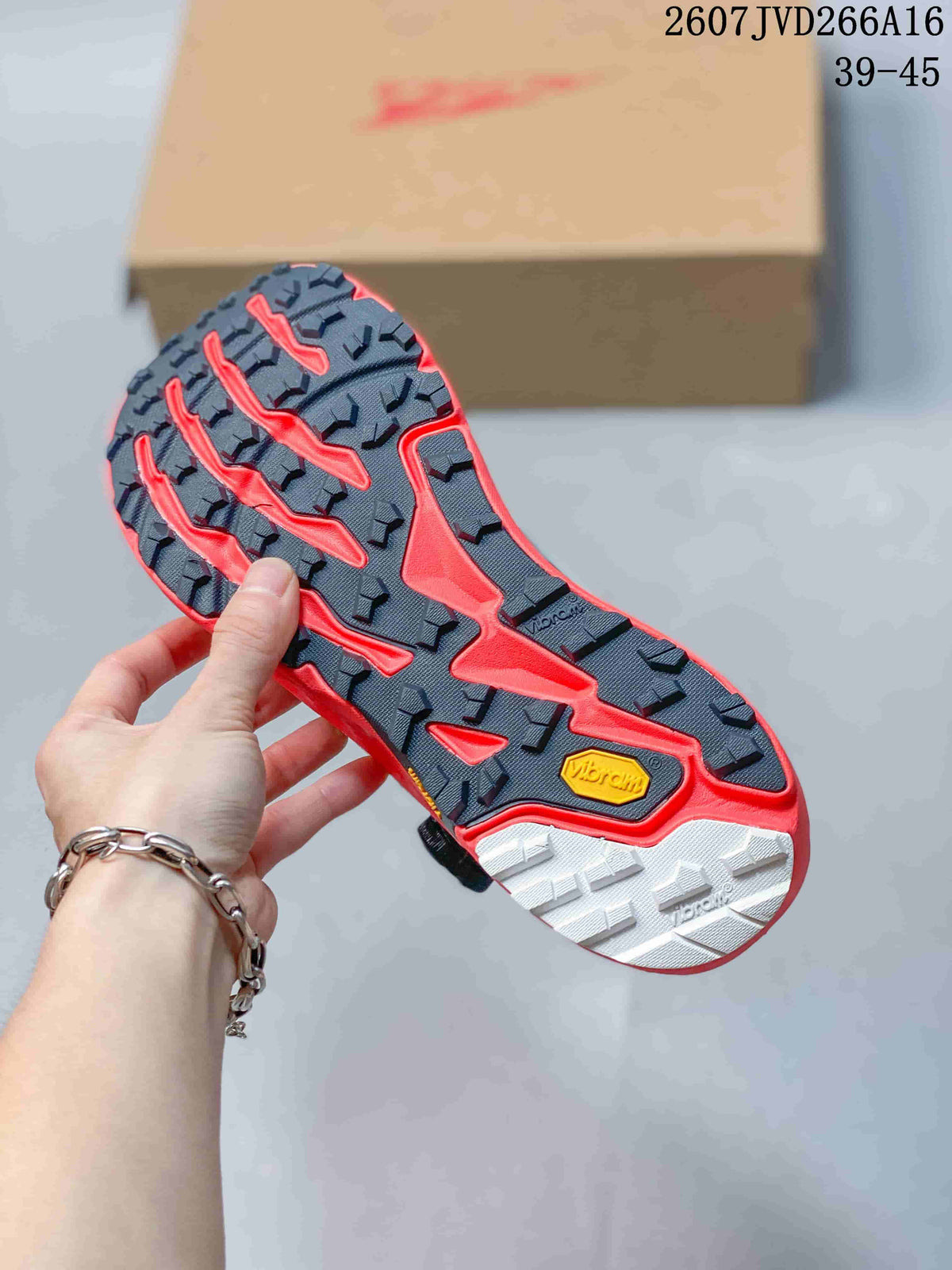 Altra Timp 5 Boa Trail Running Shoes in White Red - product image from the listing.