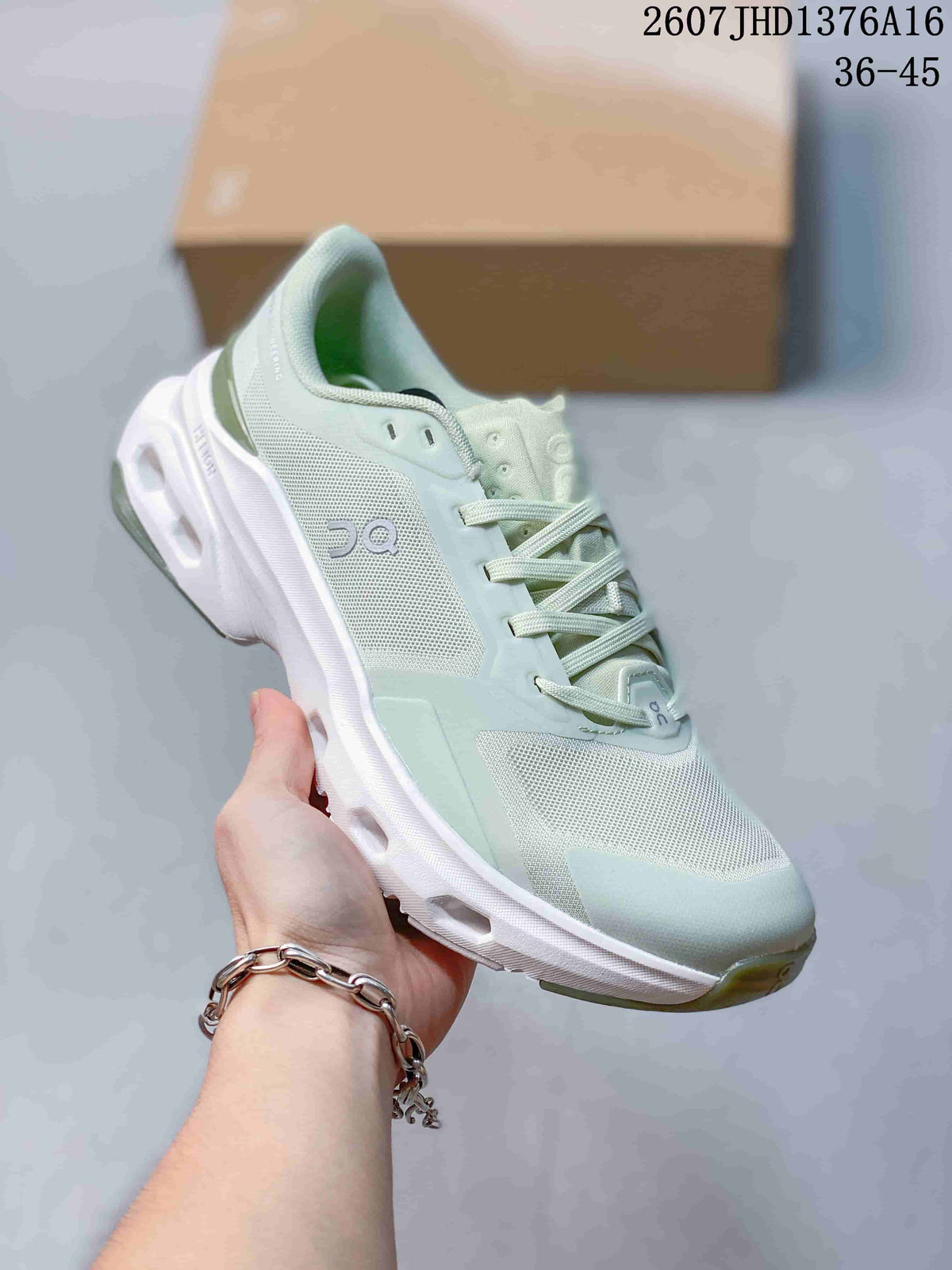 On Cloudpulse 2 Training Sneakers in Mint Green and White - product image from the listing.