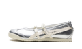 Women's Onitsuka Tiger Mexico 66 TGRS Ballet Flats - Silver Cream - product image from the listing.