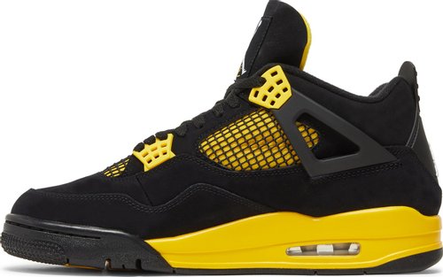 Air Jordan 4 Retro 'Thunder' 2023 - product image from the listing.