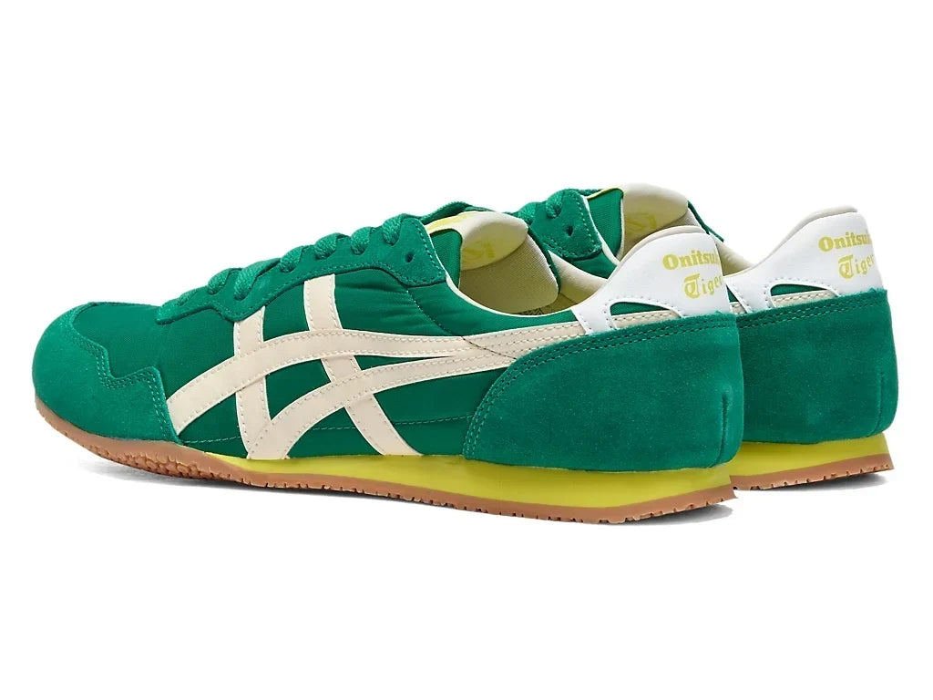 Forest Green Cream | 1183B400 307 - Onitsuka Tiger Serrano Sneakers - product image from the listing.