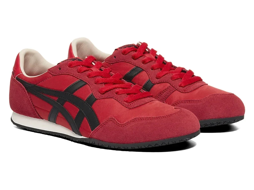 Classic Red Black | 1183B400 605 - Onitsuka Tiger Serrano Sneakers - product image from the listing.