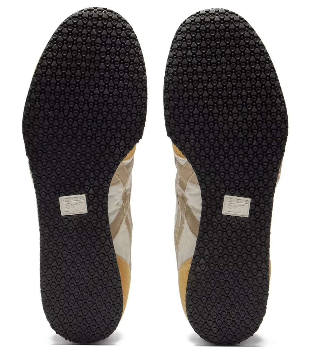 Cream Wood Crepe | 1183B400 753 - Onitsuka Tiger Serrano Sneakers - product image from the listing.