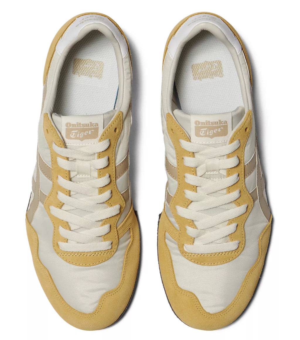 Cream Wood Crepe | 1183B400 753 - Onitsuka Tiger Serrano Sneakers - product image from the listing.