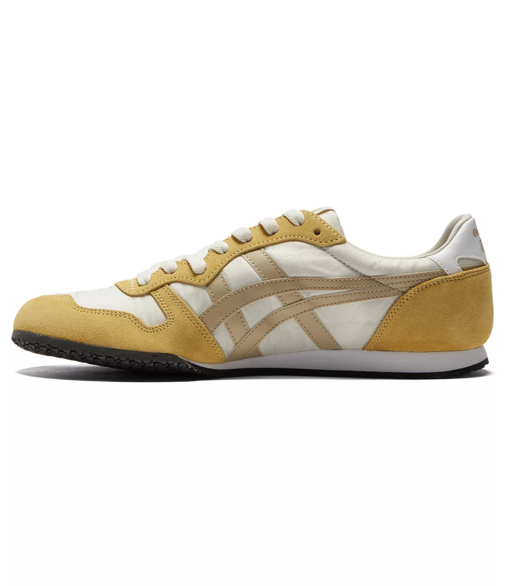 Cream Wood Crepe | 1183B400 753 - Onitsuka Tiger Serrano Sneakers - product image from the listing.