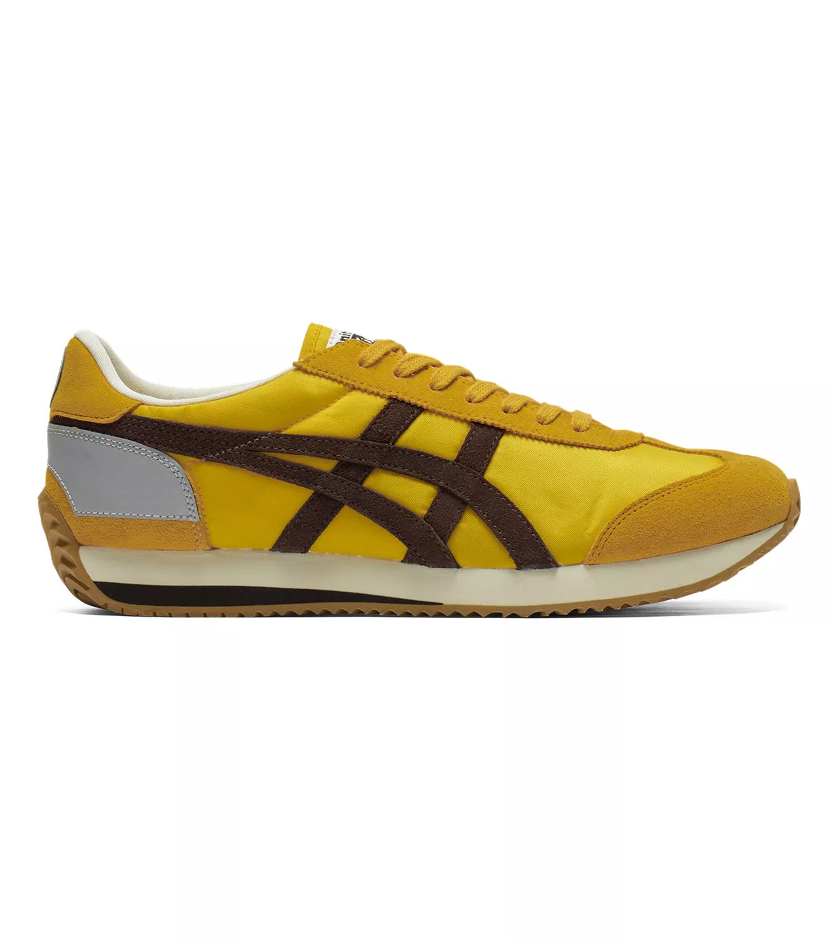 Sunflower Yellow Licorice Brown | 1183C401 750 - Onitsuka Tiger California 78 VIN Sneakers - product image from the listing.