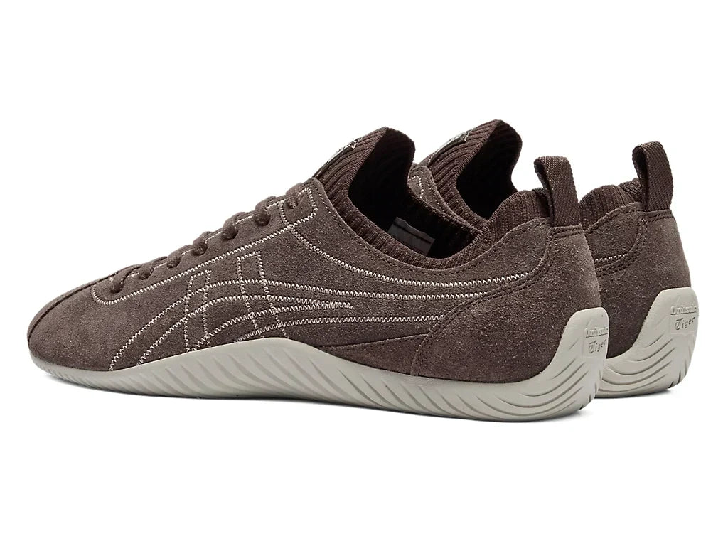 Licorice Brown Dusty Steppe | 1183C489 201 - Onitsuka Tiger Sclaw Sneakers - product image from the listing.