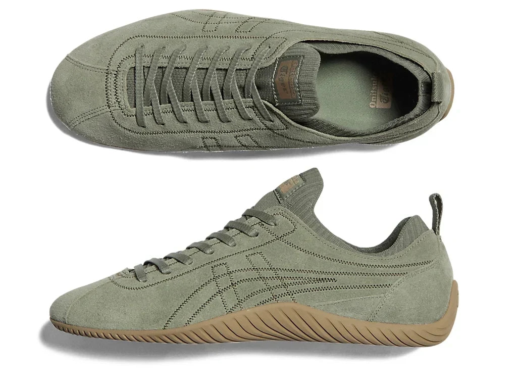 Lichen Green Brown Stone | 1183C489 300 - Onitsuka Tiger Sclaw Sneakers - product image from the listing.