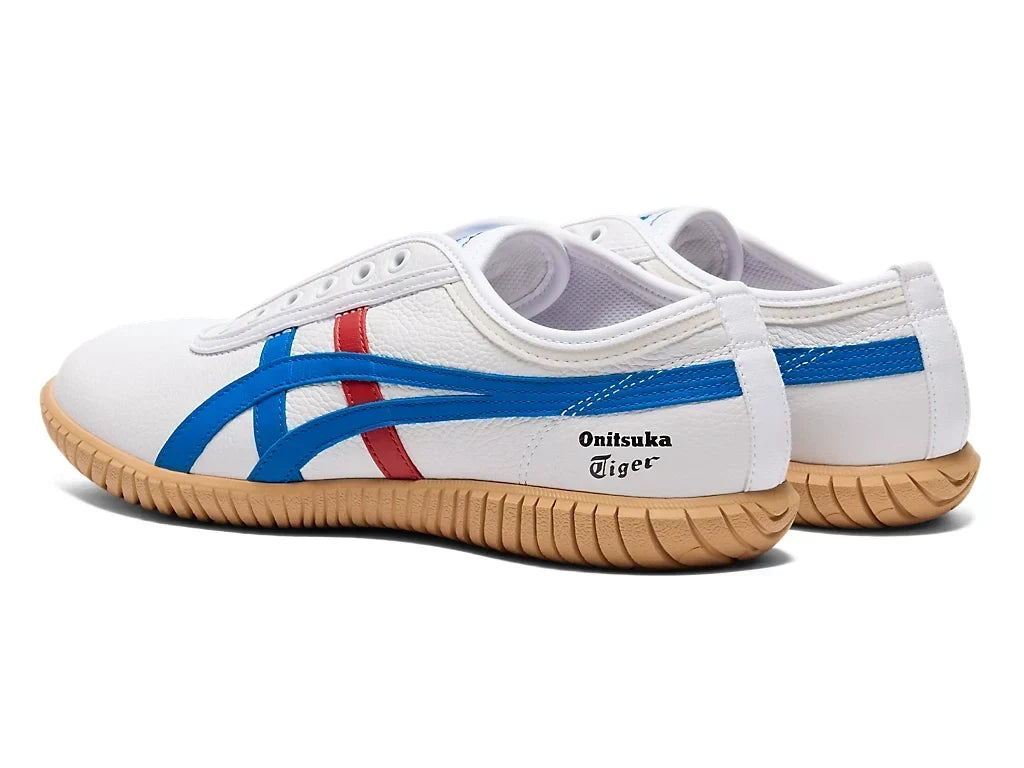 White Directoire Blue | 1183C529 100 - Onitsuka Tiger Tsunahiki Slip-On Sneakers - product image from the listing.