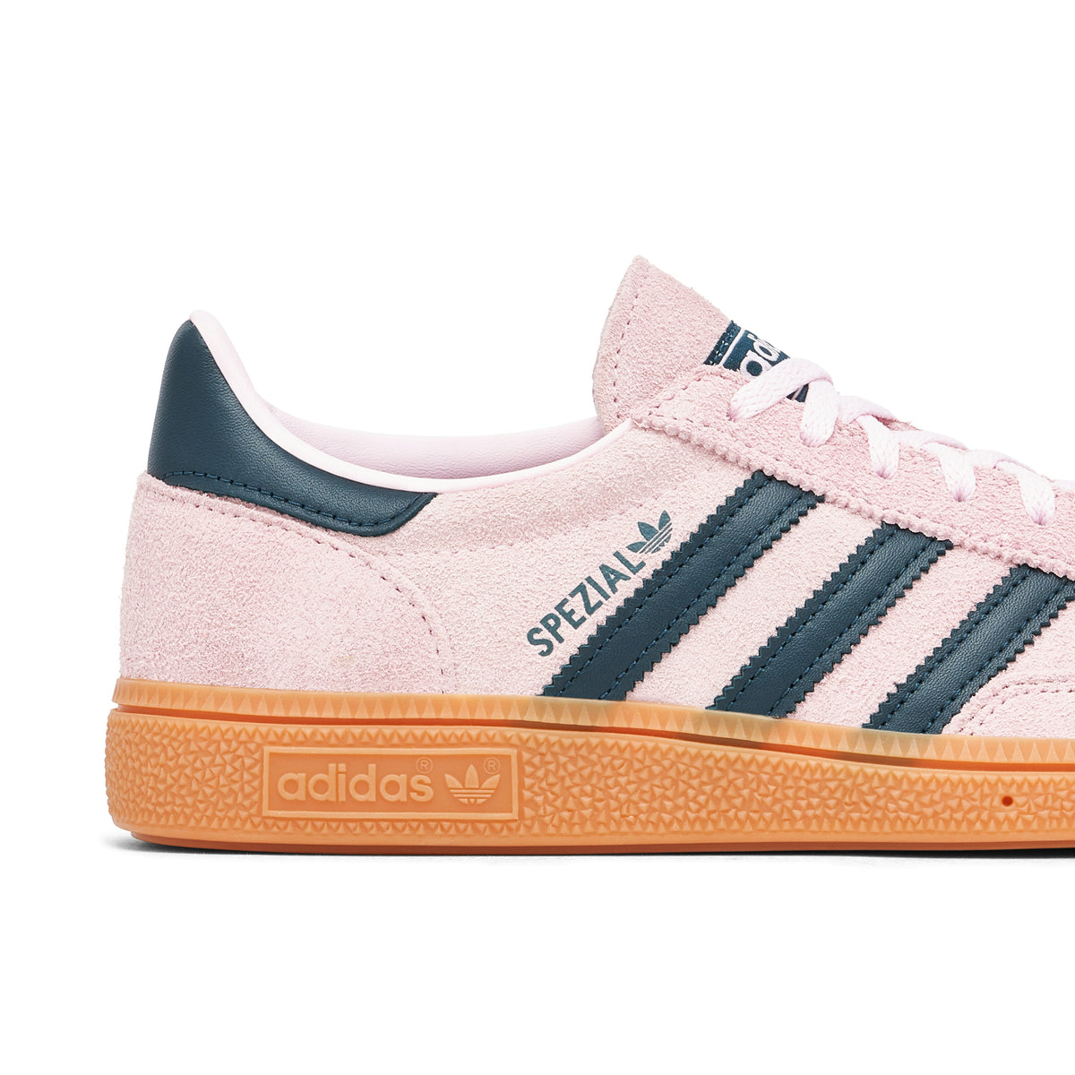 Women's Adidas Handball Spezial Clear Pink Arctic Night - product image from the listing.