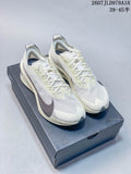 White Nike ZoomX Vaporfly NEXT% 4 Running Shoes - product image from the listing.