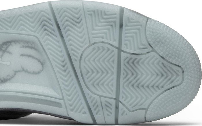 Air Jordan 4 Retro KAWS x 'Cool Grey' - product image from the listing.