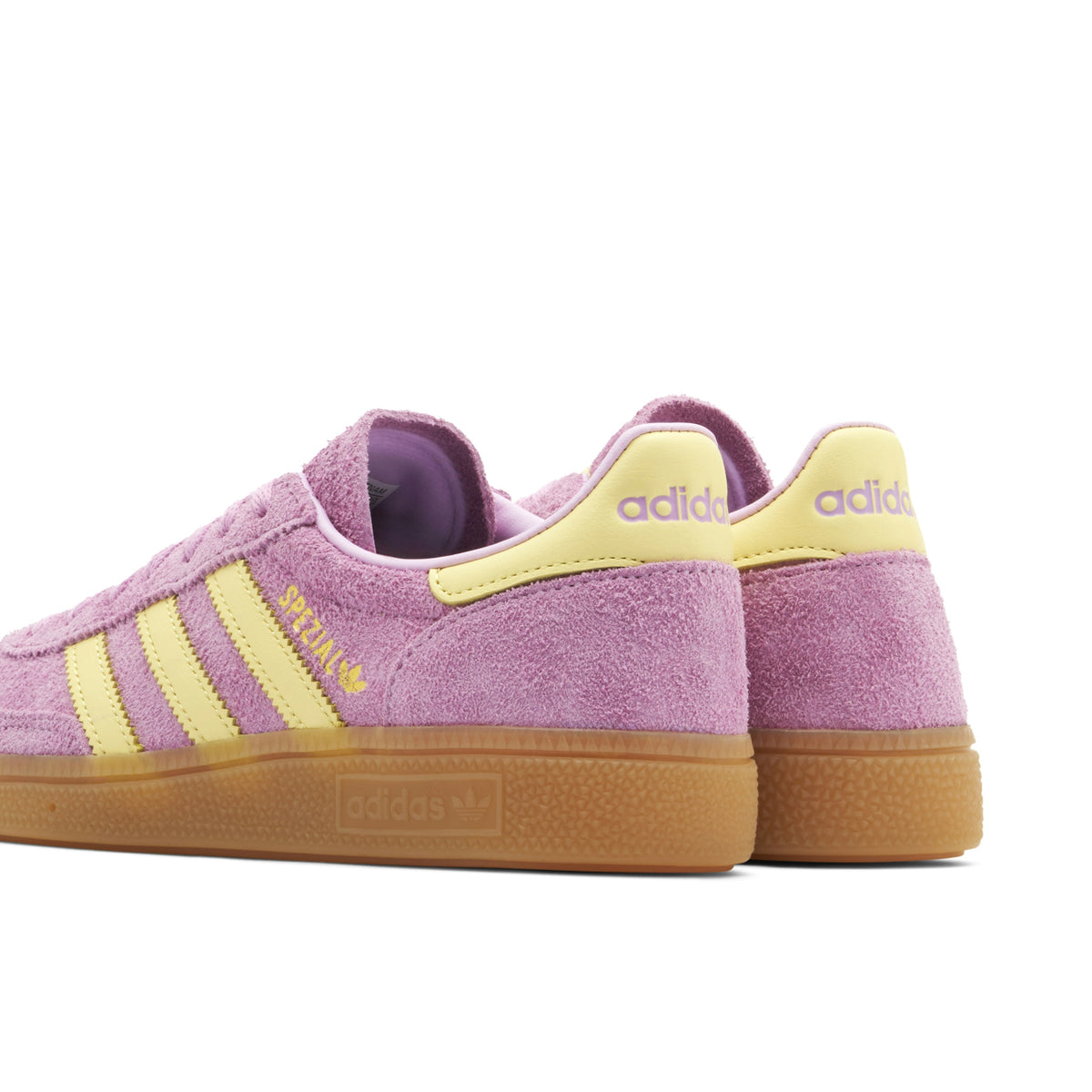 Women's Adidas Handball Spezial Bliss Lilac Yellow - product image from the listing.
