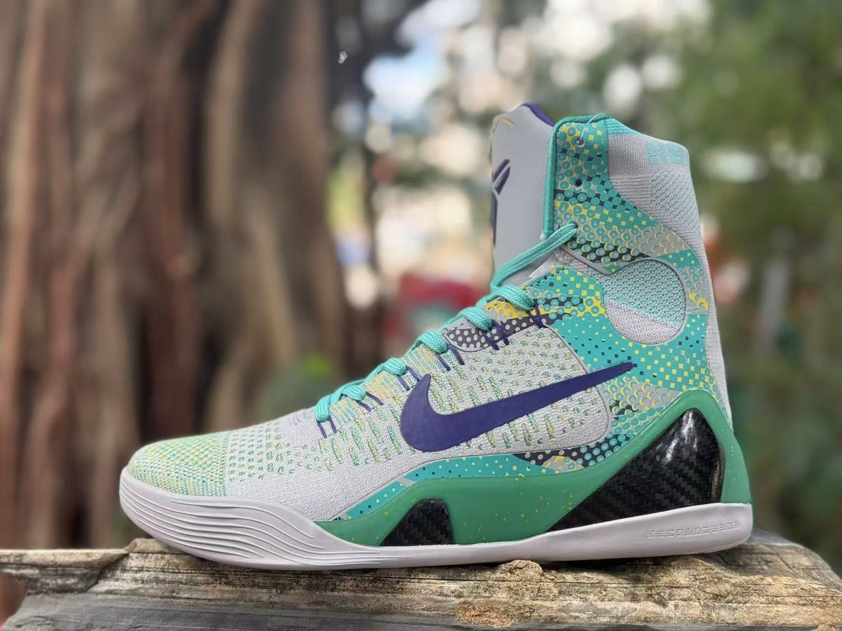 Superhero Colorway - Nike Kobe 9 High-Top Basketball Shoes - product image from the listing.