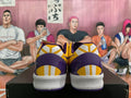 Nike Kobe 5 Protro Basketball Shoes in Yellow Purple - product image from the listing.