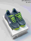 Nike ReactX Pegasus ACG Trail 6 Shoes, in Dark Gray and Lime - product image from the listing.