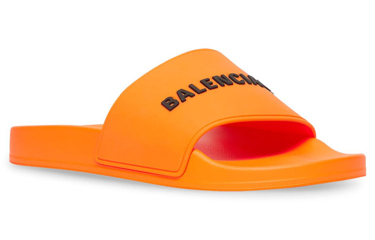 "Orange" Balenciaga Pool Slides 565826W1S807210 # - product image from the listing.