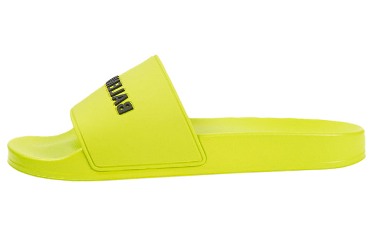 "Lime" Balenciaga Pool Slides 565826W1S803501 # - product image from the listing.
