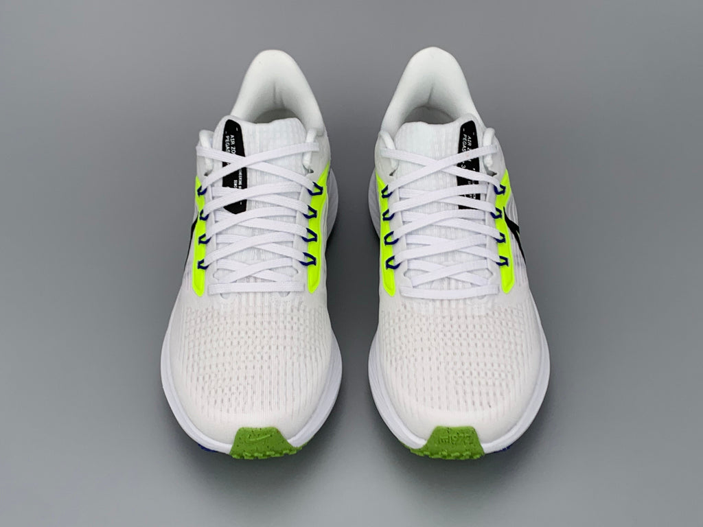 Nike Air Zoom Pegasus 39 Running Shoes in White Green DX1627-100 - product image from the listing.