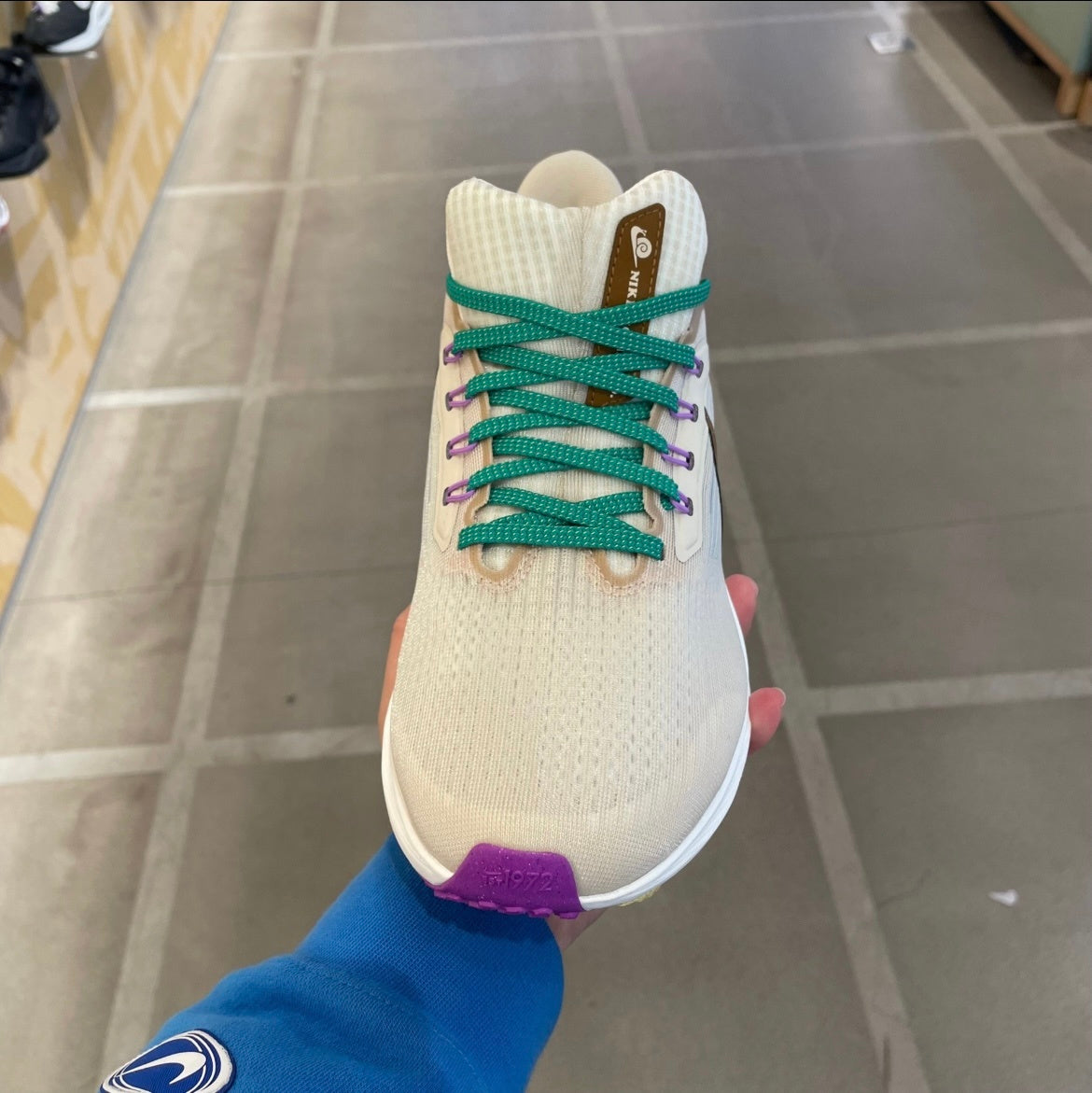 Nike Air Zoom Pegasus 39 Shoes for Running, Beige, DV8922-100 - product image from the listing.
