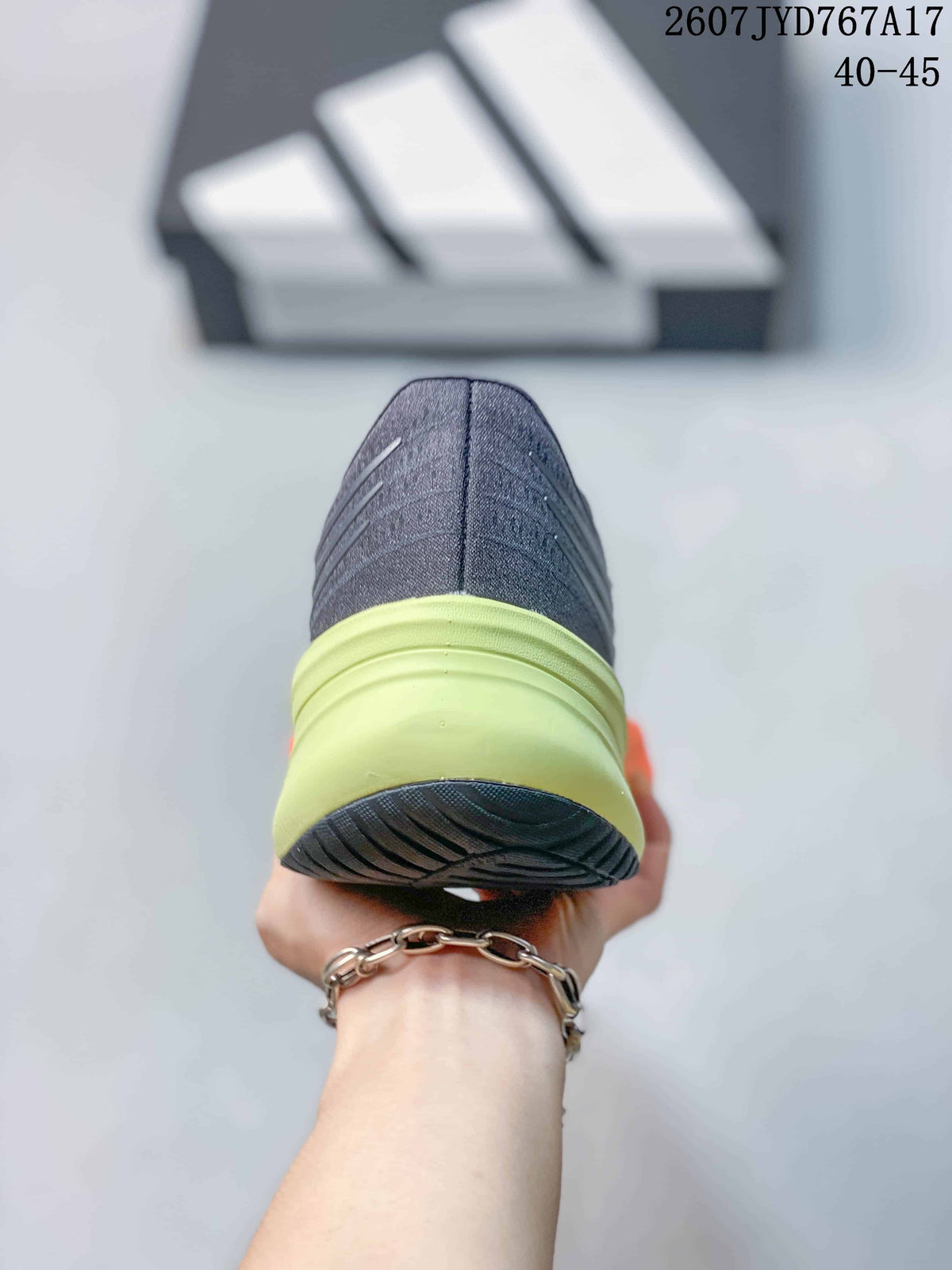 Adidas Supernova Rise Running Shoes in Dark Gray Orange 711570YWI - product image from the listing.