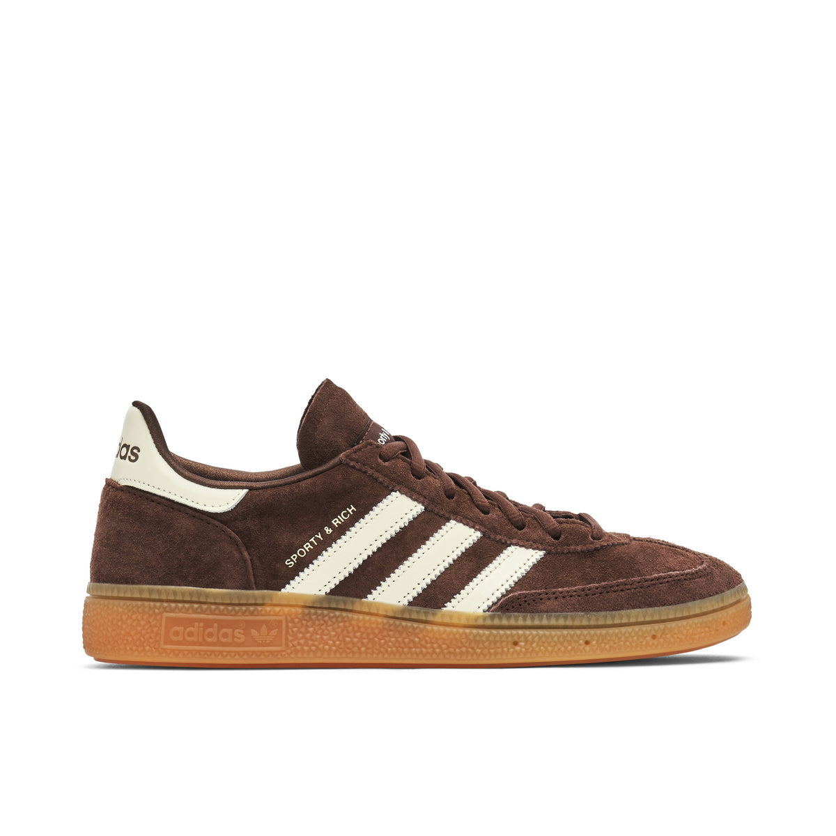 Adidas Handball Spezial x Sporty & Rich in Brown - product image from the listing.