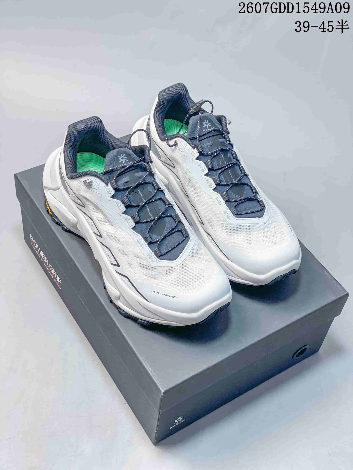 Kailas Fuga Ex 330 Trail Running Shoes in White Navy - product image from the listing.