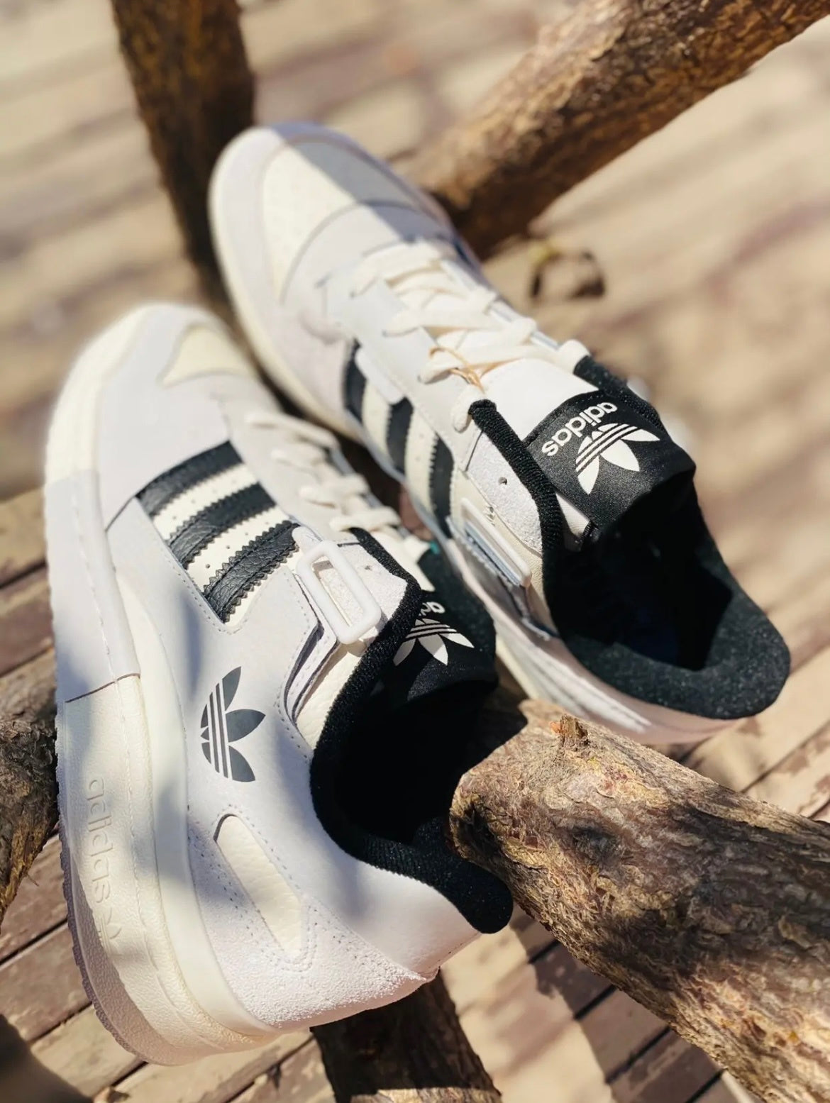 Adidas Originals Forum Exhibit Low Sneakers in Gray Black GX6284 - product image from the listing.