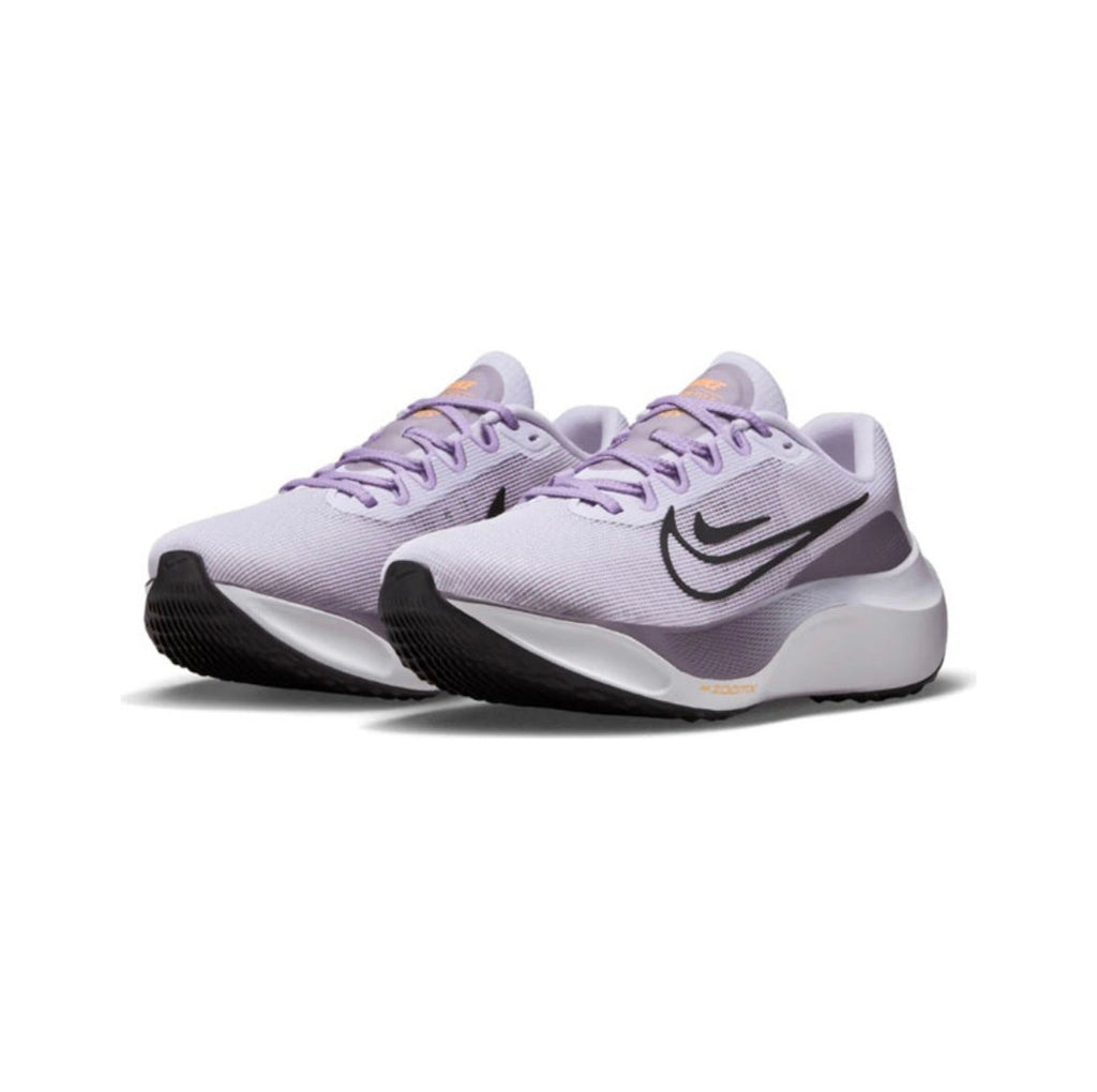 Nike Zoom Fly 5 Road Running Shoes in Purple Black DM8974-500 - product image from the listing.