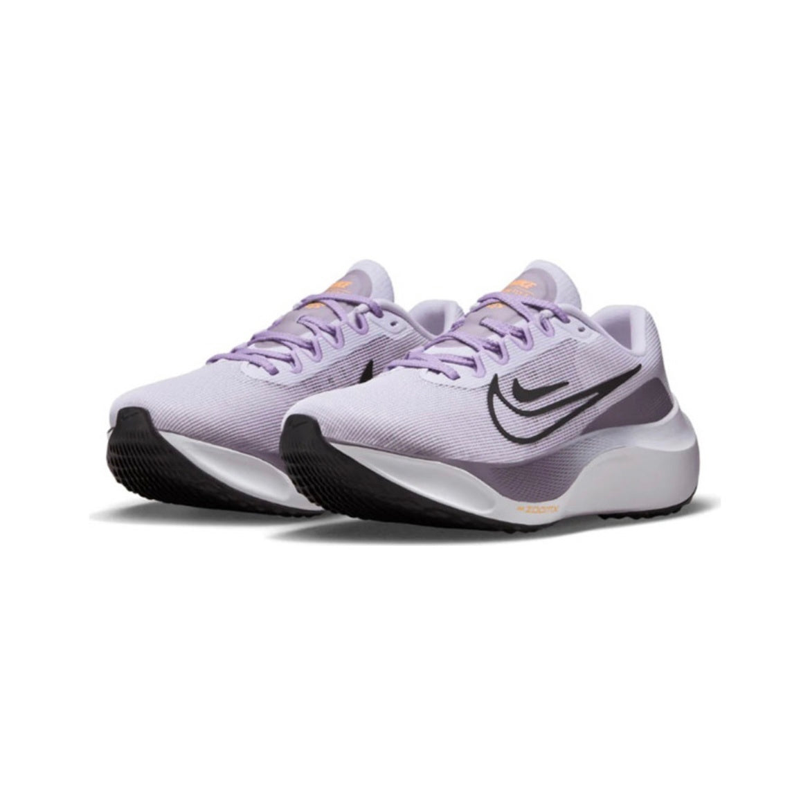 Nike Zoom Fly 5 Road Running Shoes in Purple Black DM8974-500 - product image from the listing.