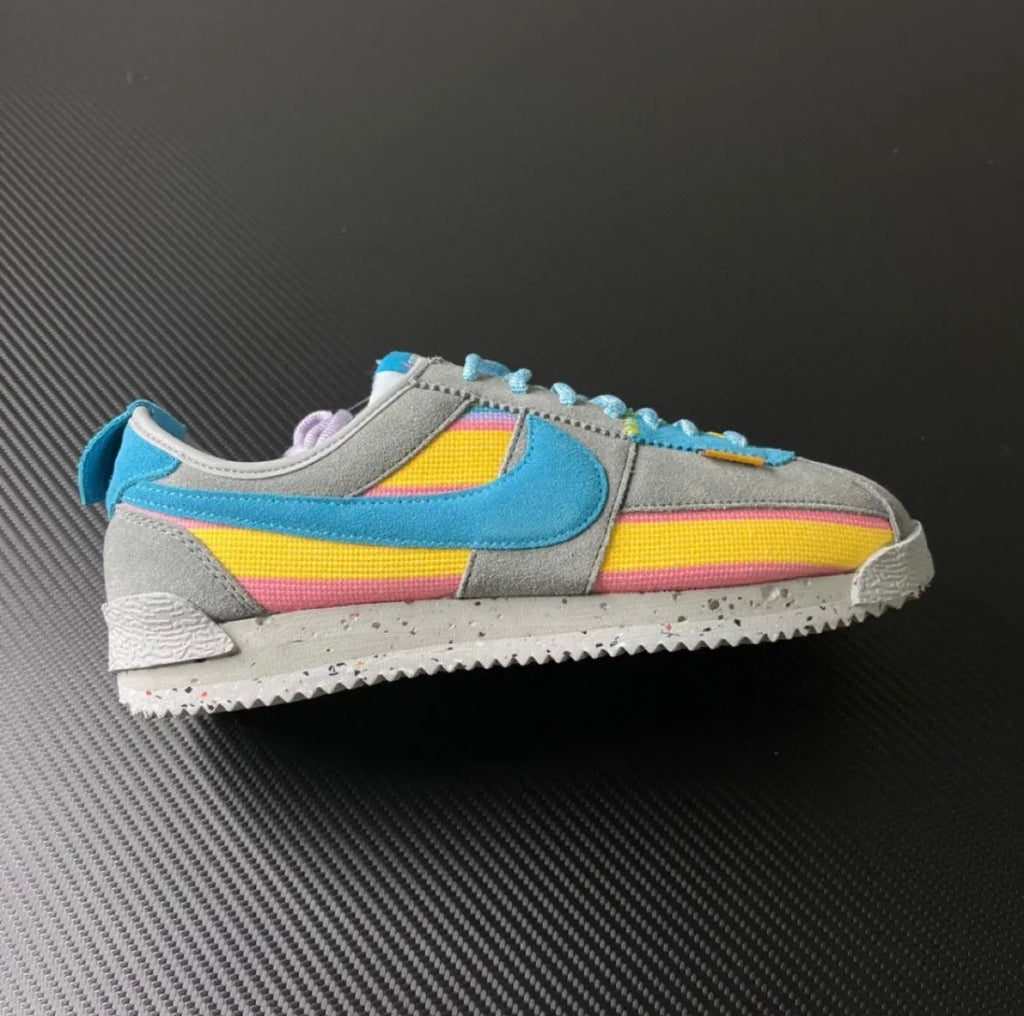 Nike Cortez SP Union LA Sneakers in Light Smoke Grey DR1413-002 - product image from the listing.