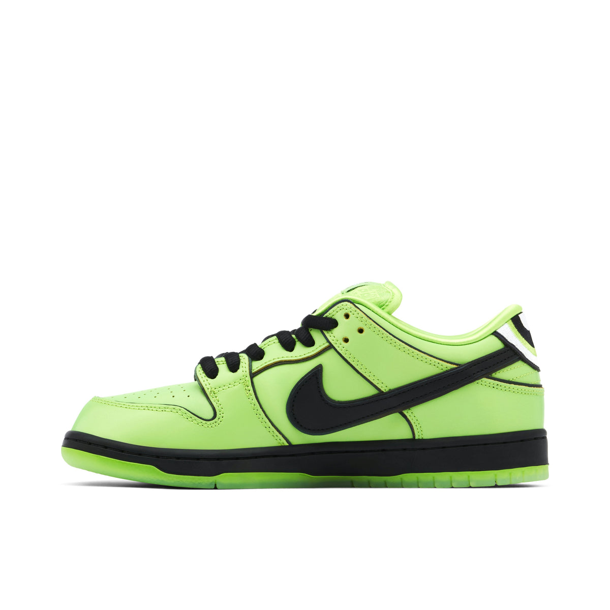 NIKE SB DUNK LOW X THE POWERPUFF GIRLS BUTTERCUP - product image from the listing.